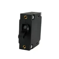 EGIS A Series Black Toggle Panel Mount Circuit Breaker Single Pole AC/DC 5 Amp Retail Pack