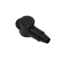 EGIS CableCap Stud Insulator 4-8 AWG Black Two Pack Retail Pack