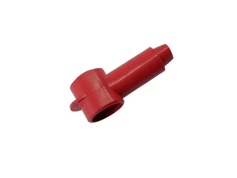 EGIS CableCap Stud Insulator 2/0 - 2 AWG Red Retail Pack