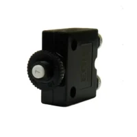 EGIS Push Button Panel Mount Circuit Breaker Screw Terminals 7 Amp Retail Pack