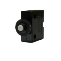 EGIS Push Button Panel Mount Circuit Breaker Spade Terminals 5 Amp Retail Pack