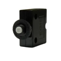 EGIS Push Button Panel Mount Circuit Breaker Spade Terminals 15 Amp Retail Pack