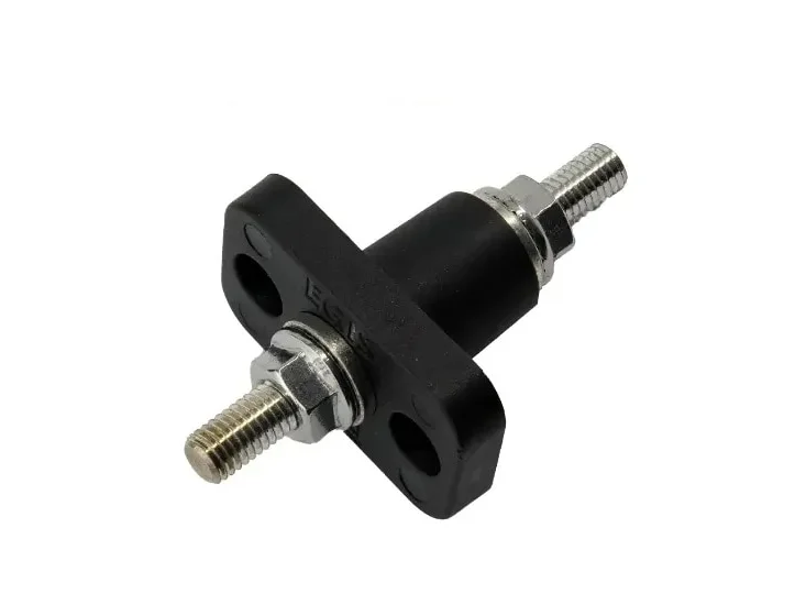 EGIS Feed Through Terminal Black M10 (5/16") Retail Pack