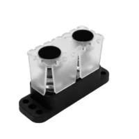 EGIS PowerBar Dual M10 (3/8) Studs - 250A w-Cover Retail Pack