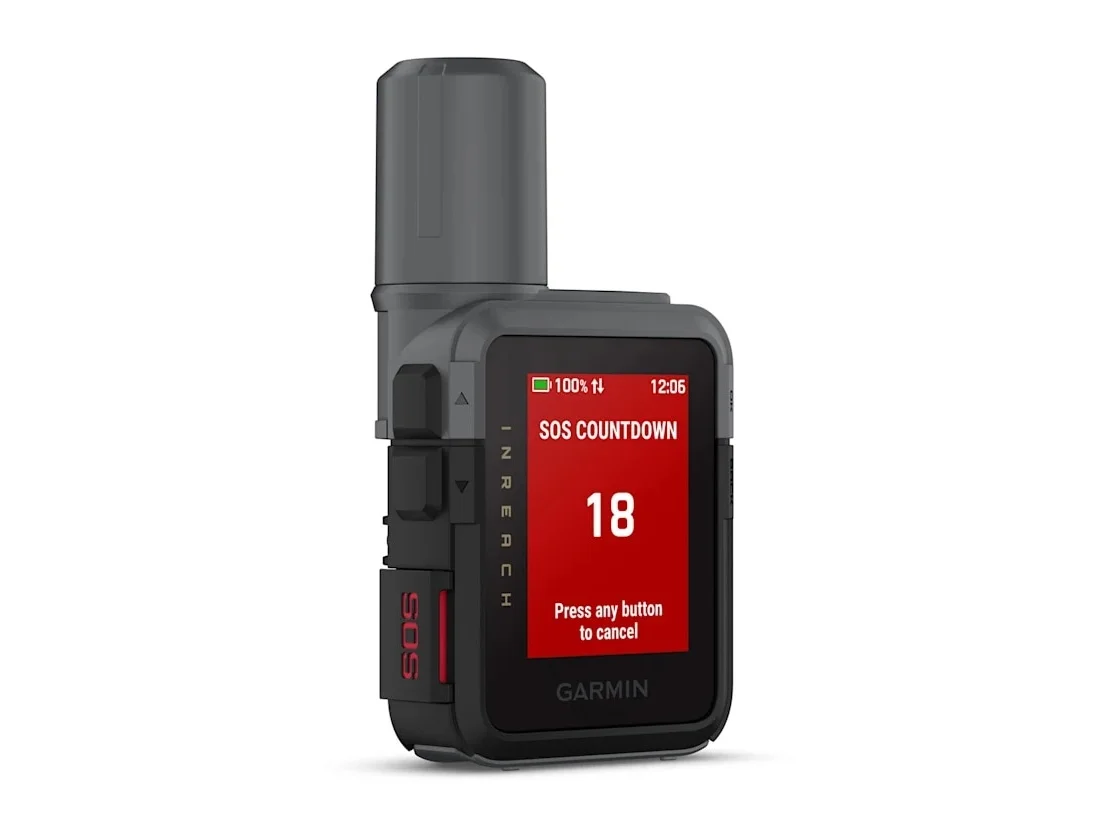 Garmin inReach Mini 3 Compact SOS Satellite Communicator with Touchscreen