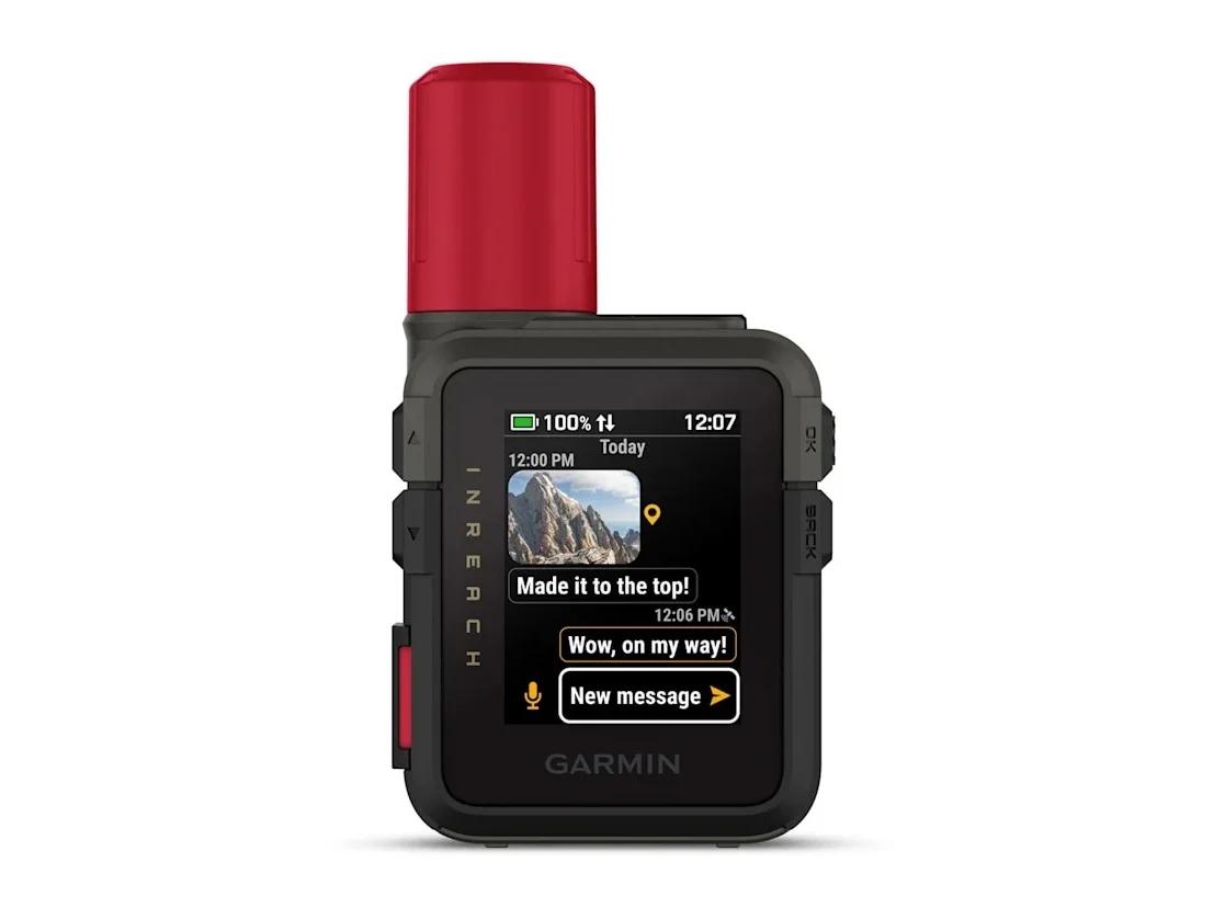 Garmin inReach® Mini 3 Plus Compact SOS Satellite Communicator with Photo and Voice Messaging