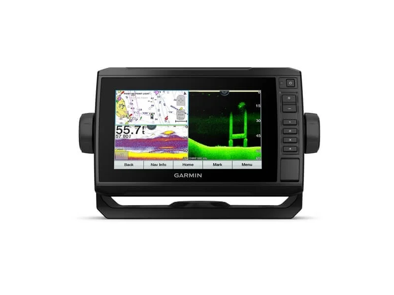 Garmin ECHOMAP UHD 74cv Combo US BlueChart g3 with GT24 Transducer - Remanufactured
