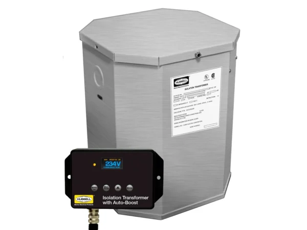 Hubbell HBL100AITSSB 25kVA 60H Isolation Transformer W/Boost