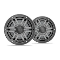 JL Audio M200 6.5in Marine Speaker Pair with Gray Sport Grille