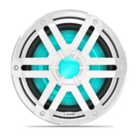 JL Audio M200 10in Marine Subwoofer with LED and White Sport Grille