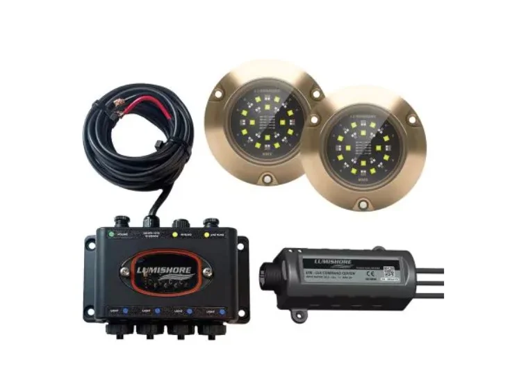 Lumishore LUX SMX154 Set 2 Lights, Hub and LUX Command Center