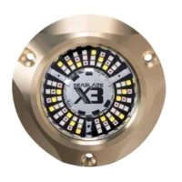 Lumitec Seablaze X3 Spectrum LED Surface Mount Bronze Housing 12/24v