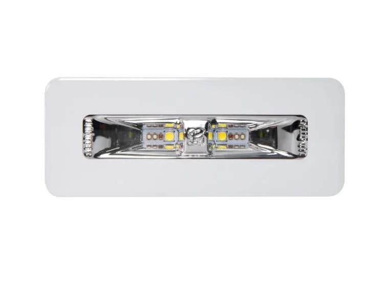 Lumitec Illusion Spreader Light White Dimming LED Flush Mount White Housing 12/24v