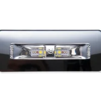 Lumitec Illusion Spreader Light RGBW Spectrum LED Flush Mount Mirrored Housing 12/24v