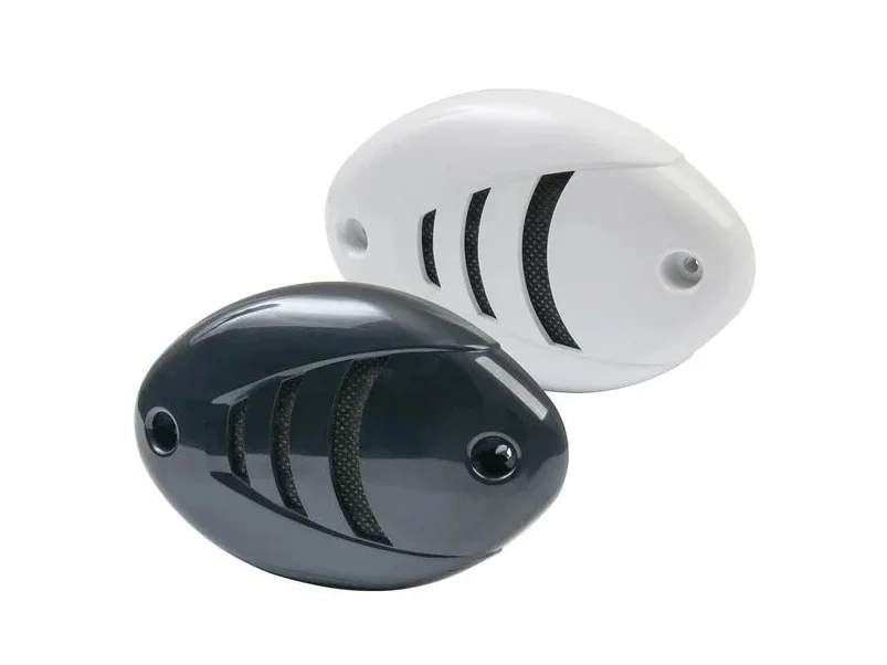 Marinco 10080 H Horn Phase II Drop-In Hidden Horn with Both Black and White Grills