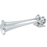 Marinco 10106 12V Chrome Plated Dual Trumpet Air Horn