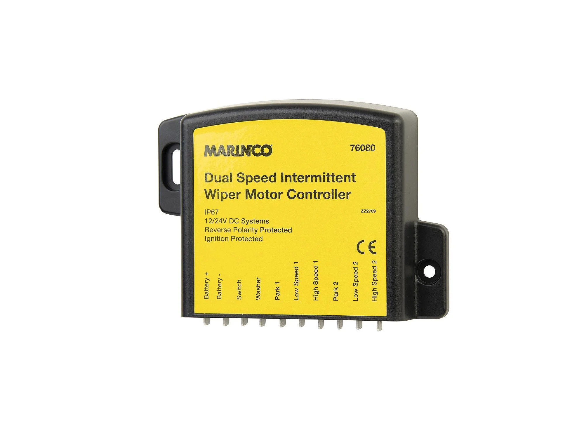 Marinco 76080 Intermittent Wiper Motor Controller Dual Speed