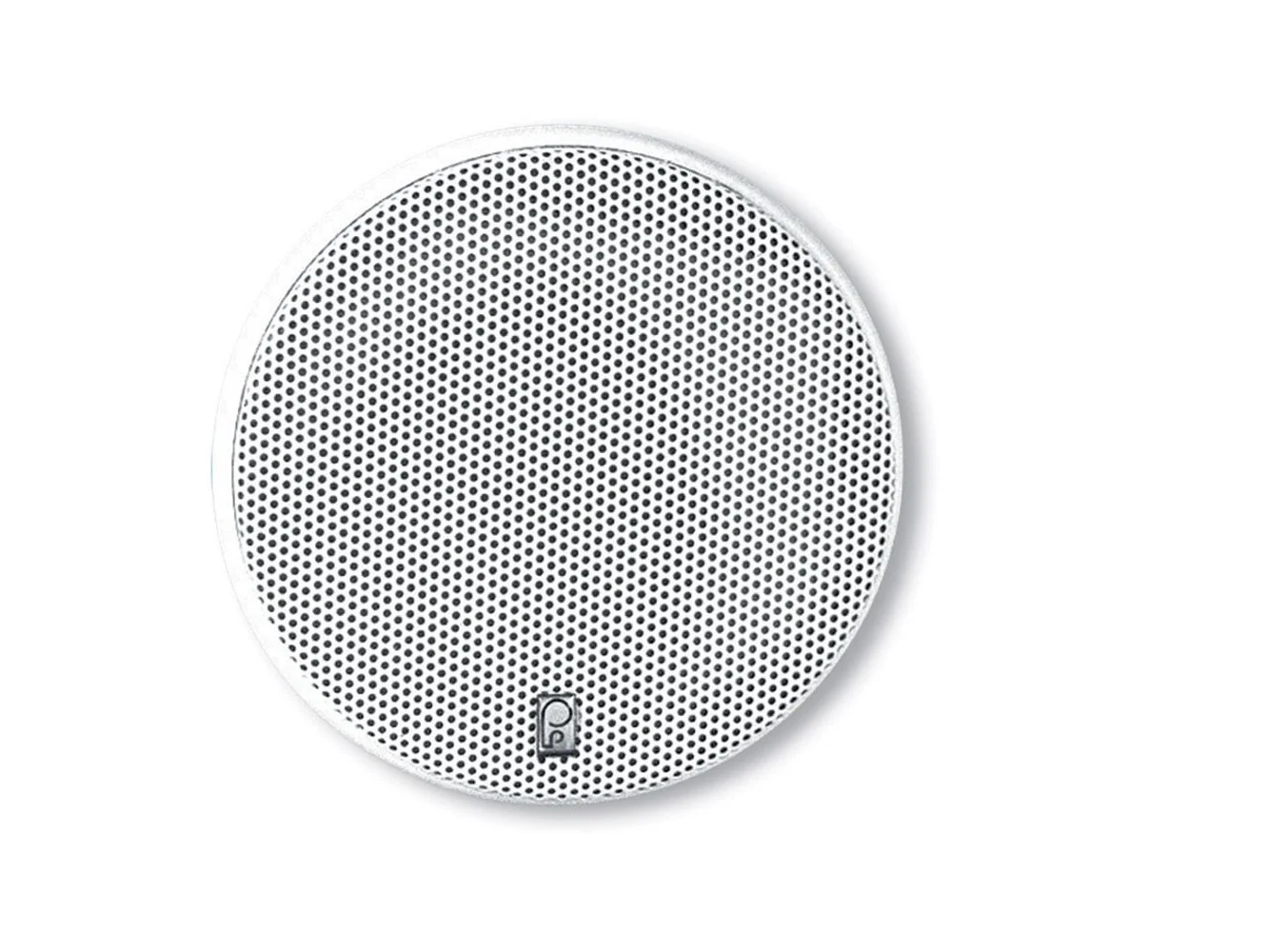 Polyplanar MA-6500 White Spkr 5 1/4 Round Flush Mount