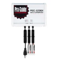 Pro-Guide PGC-1236X 2-Bank 1x12V/20A Lead Acid/LiFePo4 and 1x36V 10A LiFePO4 On Board Charger, IP68