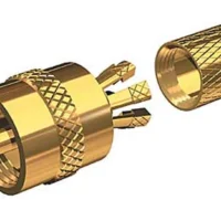 Shakespeare PL259CPG Connector Gold Plated Bulk