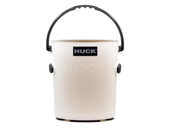 HUCK Performance Bucket - Tuxedo - White w/Black Handle