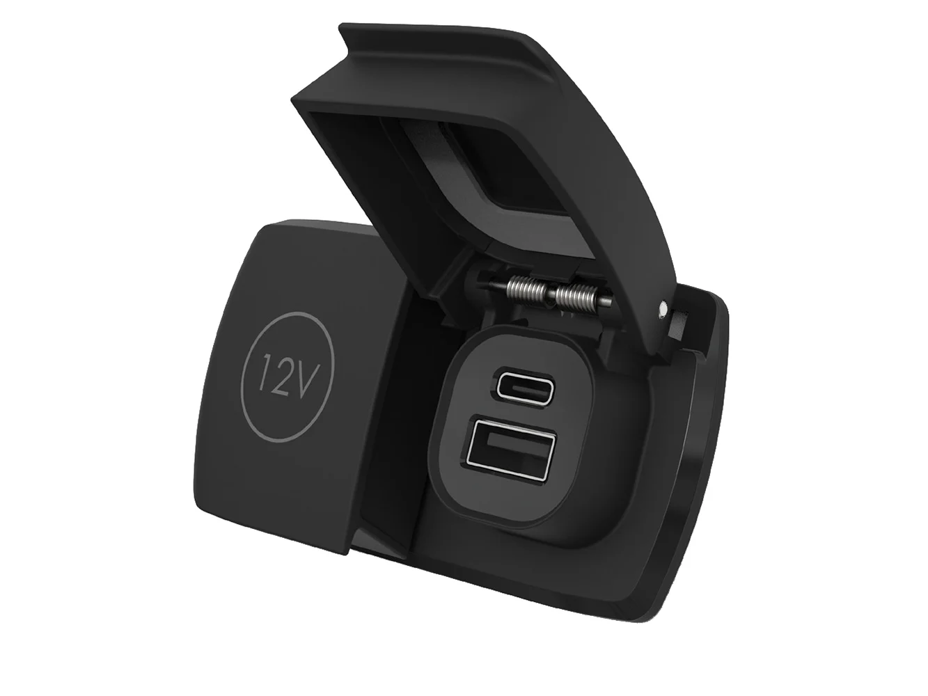 Scanstrut Flip Pro Duo - USB-A & USB-C w/12V Power Socket