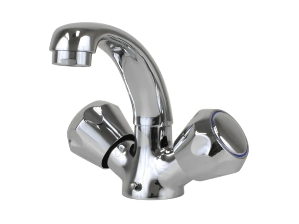 Scandvik Heavy-Duty Basin Mixer - Chrome Plated