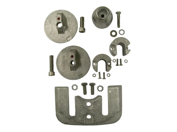 Performance Metals Mercruiser Bravo 3 (2004 & Later) Complete Anode Kit - Aluminum