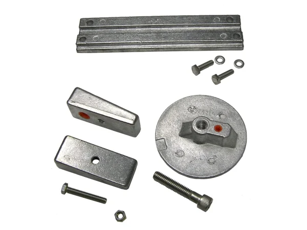 Performance Metals Mercury Verado 4 & Optimax Complete Anode Kit - Aluminum