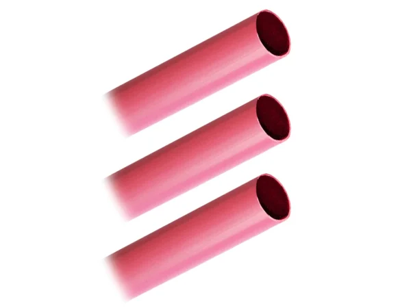 Pacer Battery Cable Heavy Wall Heat Shrink Tubing - 3/4" x 12" - Red (3-Pieces)