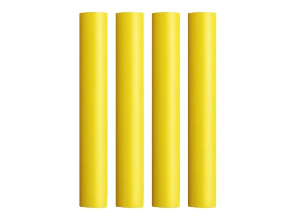 Pacer Battery Cable Heat Shrink Tubing - 3/4" x 12" - Yellow (4-Pieces)