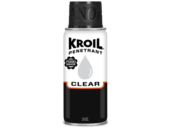 Kroil Clear Food Grade Penetrating Oil - Aerosol - 3oz Can