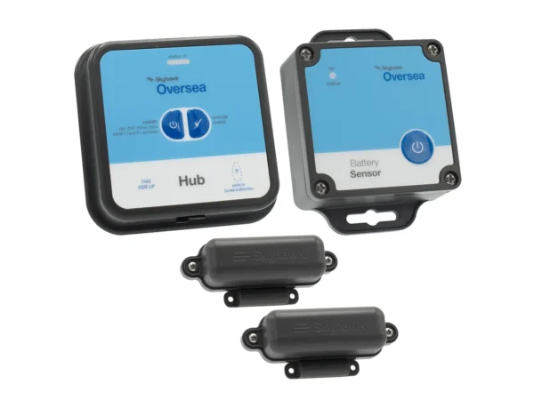 Skyhawk Oversea Pontoon Bundle Hub - 1 Oversea Hub, 1 Battery Sensor & 2 Entry Sensors