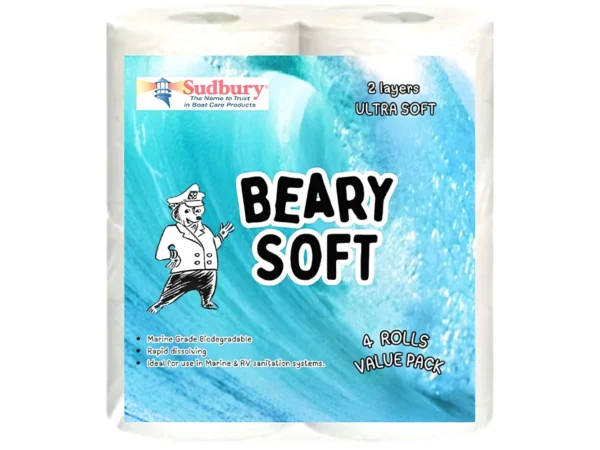 Sudbury Beary Soft Marine & RV Toilet Paper