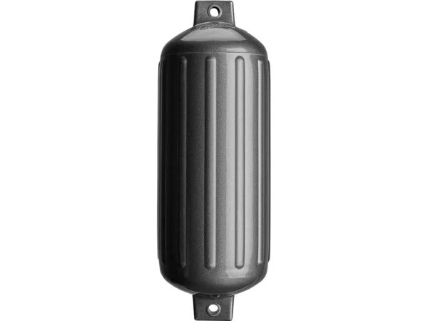 Polyform G-6 Twin Eye Fender 11" x 30" - Metallic Graphite