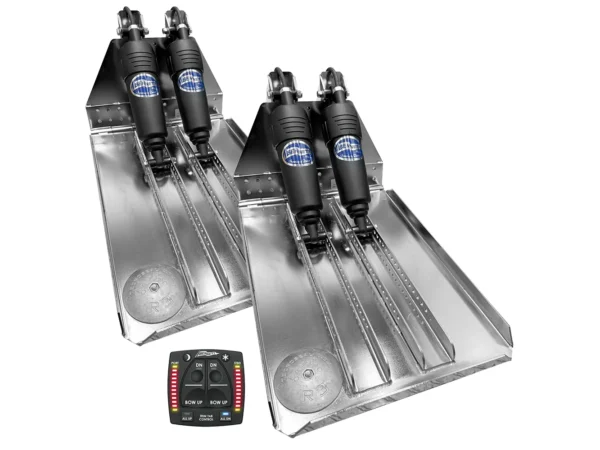 Bennett Marine BOLT 14x23 Dual Electric Trim Tab System w/One Box Indication Unit