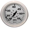 Faria Dress White 4" Speedometer - 55 MPH (Pitot) - Image 2