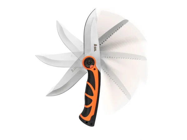 S.O.L. Survive Outdoors Longer Stoke Pivot Knife & Saw