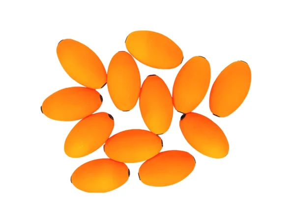 Tigress Oval Kite Floats - Orange *12-Pack