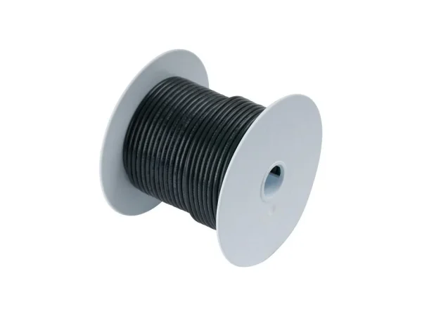 Ancor #10 Black 100ft Spool Tinned Copper Wire