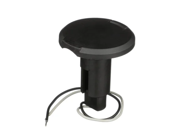 Attwood 910R Series Round Base 2-Pin Black Composite Cover