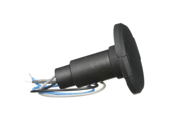 Attwood 910R Series Round Base 3-Pin Black Composite Cover