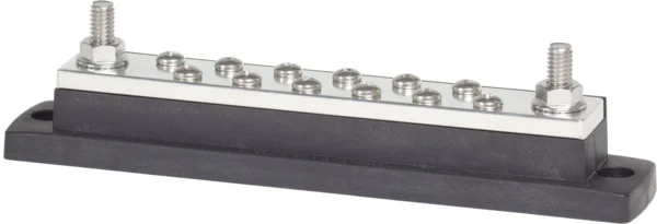 Blue Sea MaxiBus 250A BusBar Two 5/16"-18 Studs and Twelve #10-24 Screws