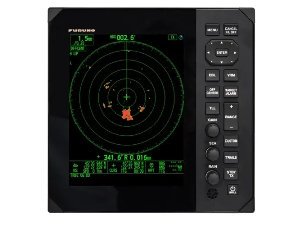 Furuno FR10 10.4" Portrait Style Radar Display Works with DRS Antennas