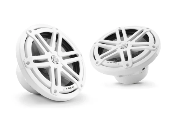 JL Audio M3 7.7in Coaxial Speakers White Sport Grille