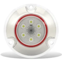 Lumishore ORA SMX11 Surface Mount Underwater Green LED Light Polymer Housing 12vDC
