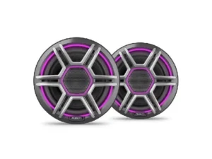 FUSION Apollo 6.5" LED Marine Speakers with Sports Gray Grilles | 010-02918-03