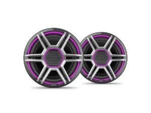 FUSION Apollo 8.8" LED Marine Speakers with Sports Gray Grilles | 010-02918-23