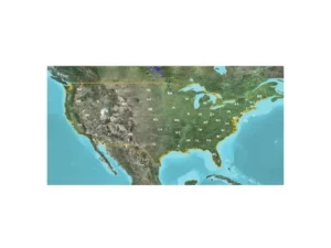 GARMIN U.S. Inland Maps LakeVu g3 LUS100F microSD/SD | 010-C1087-00