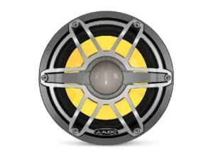 JL AUDIO M6-10W-S-GMTI-4: Marine Subwoofer 10" with LED and Titanium Sport Grille, 4 O | 93647 | 010-03491-00
